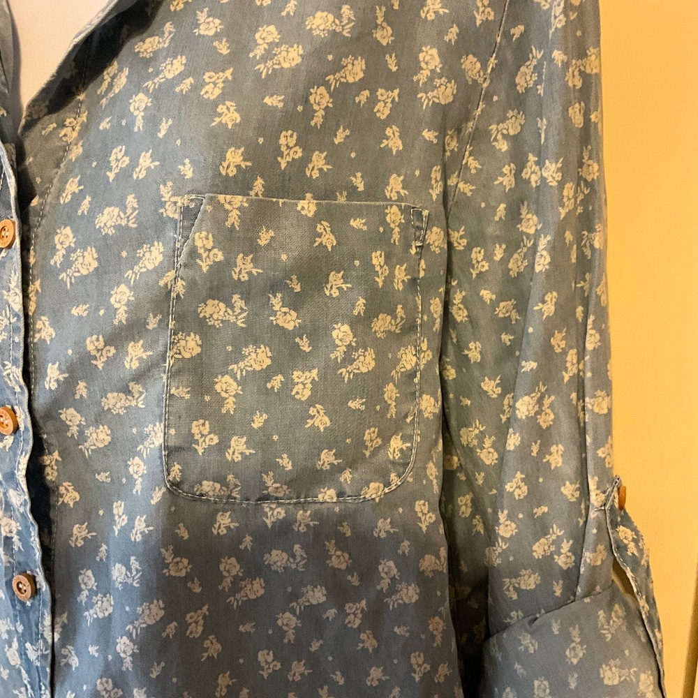 Velvet Heart Long Sleeve Shirt size Large - Picture 3 of 12